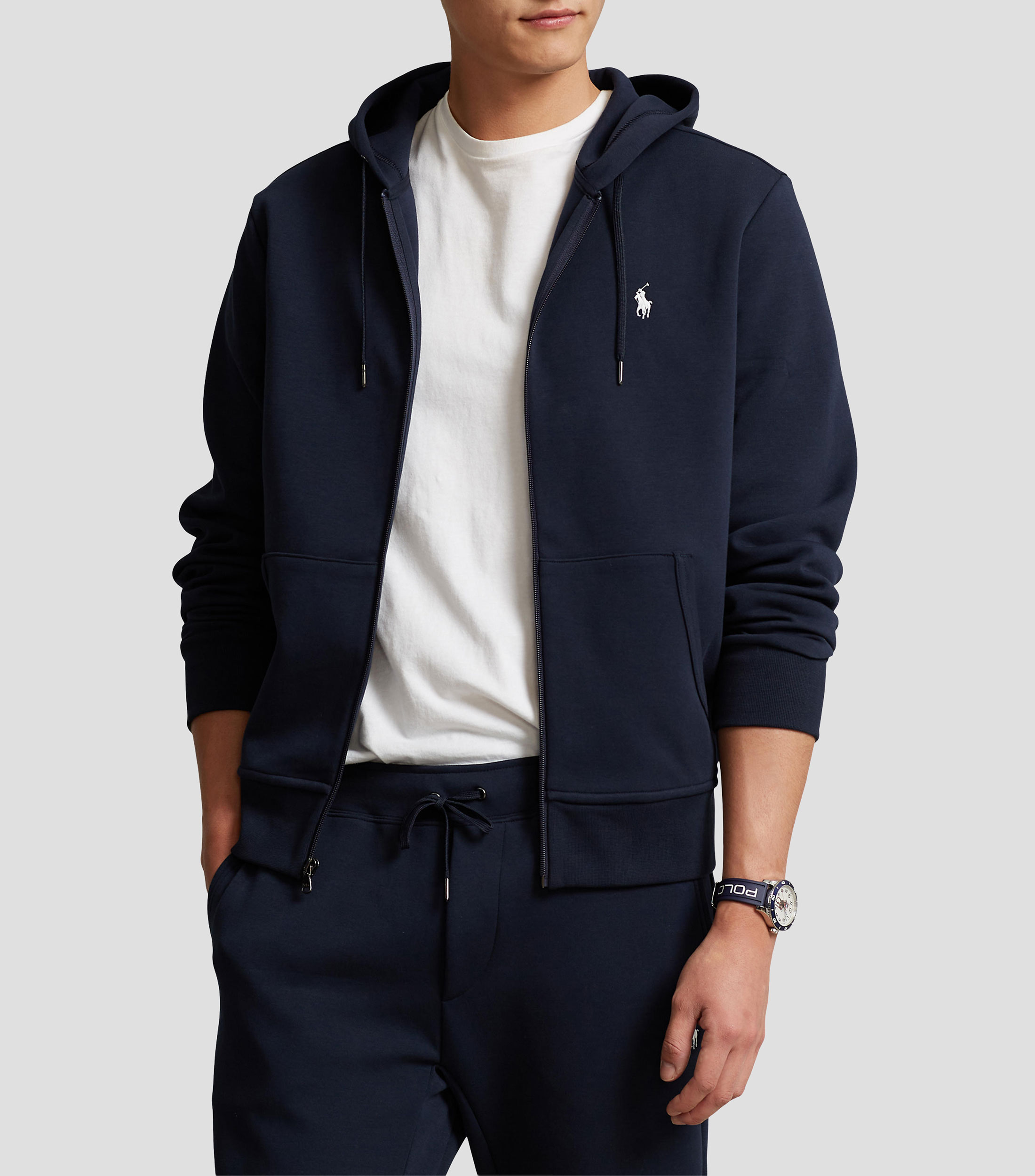 Sudadera con cierre y capucha Hombre